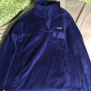 Women’s large Patagonia 1/4 button sweatshirt